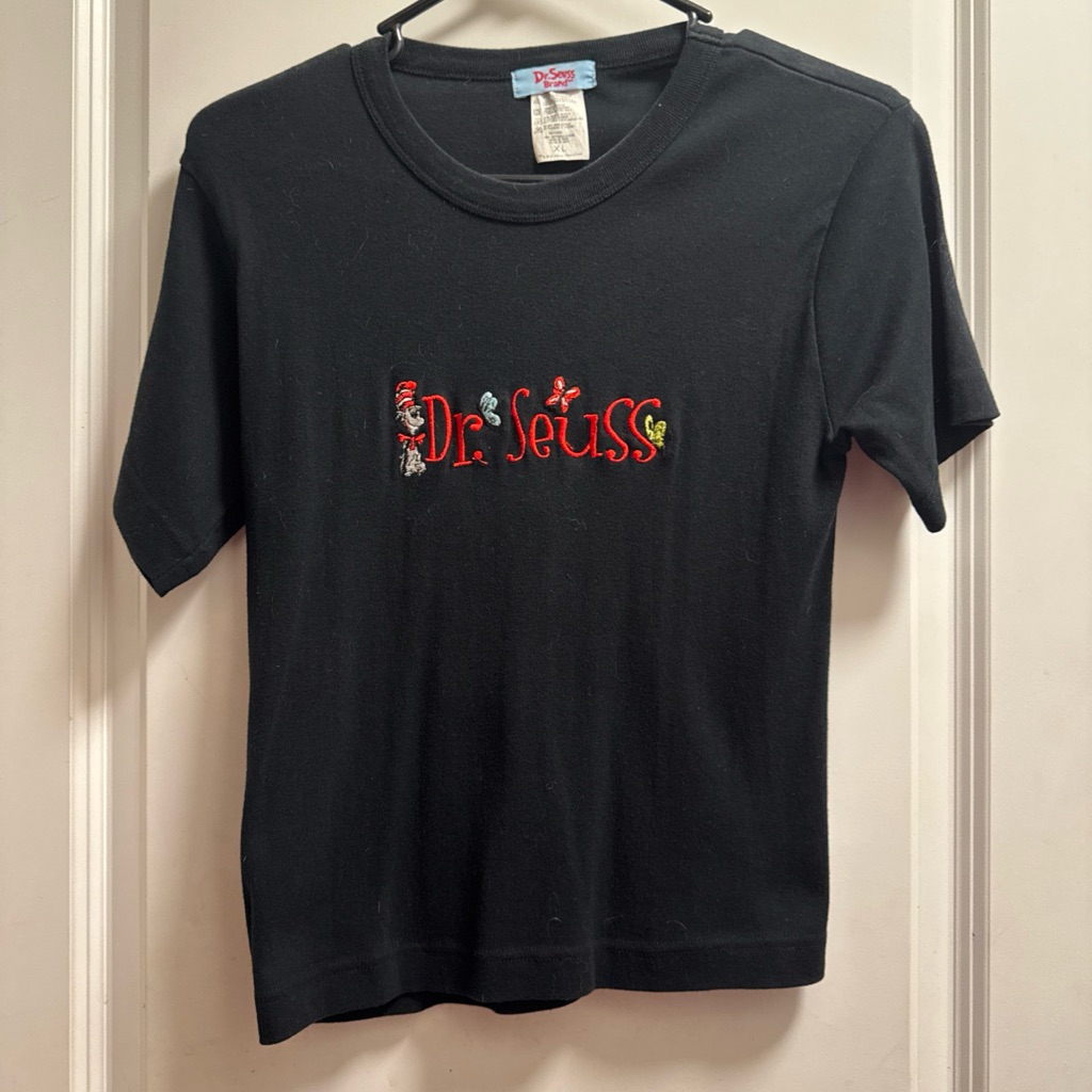 Dr Seuss Brand Black Garment